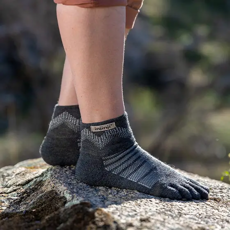 Injinji - injinji Unisex's Outdoor Midweight Mini-Crew Socks (223630) - Cam2 