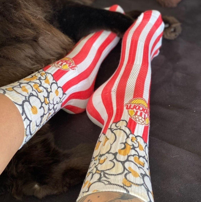 HEXXEE Men's Popcorn Running Socks