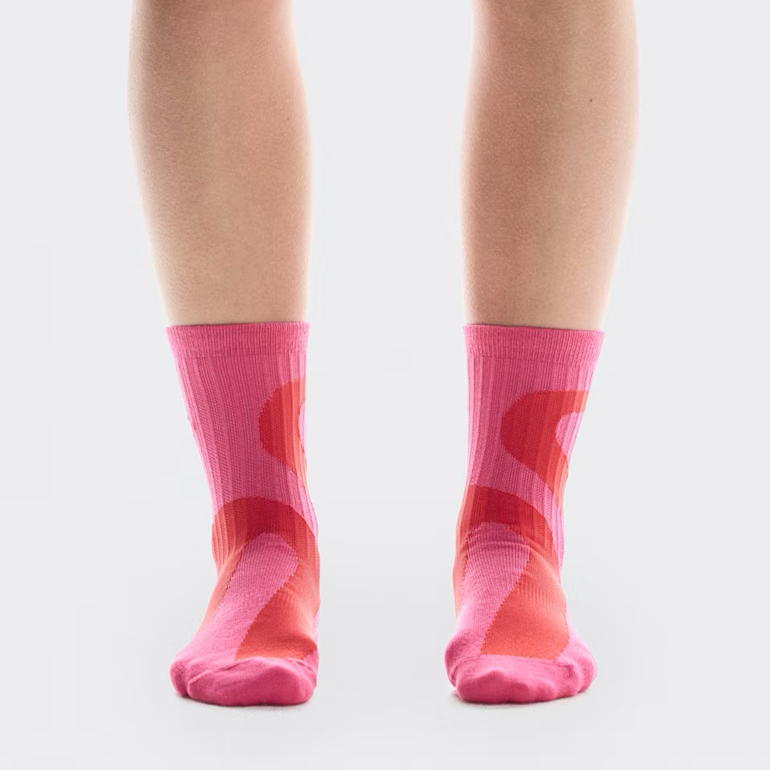 On Unisex's Liquid Logo Sock High 2P