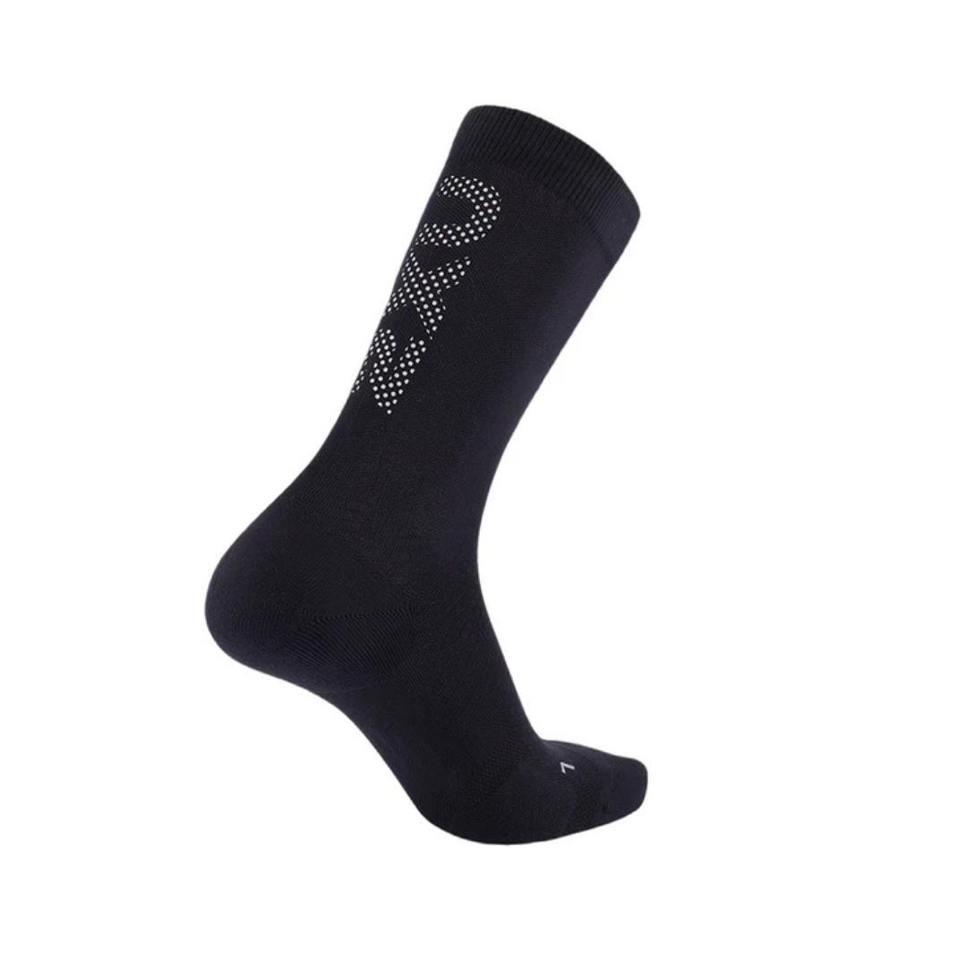 2XU Unisex's Vectr Reflective Crew Socks