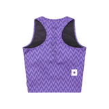 SAYSKY - SAYSKY Women's Zig Zag Combat Crop Top - Cam2 