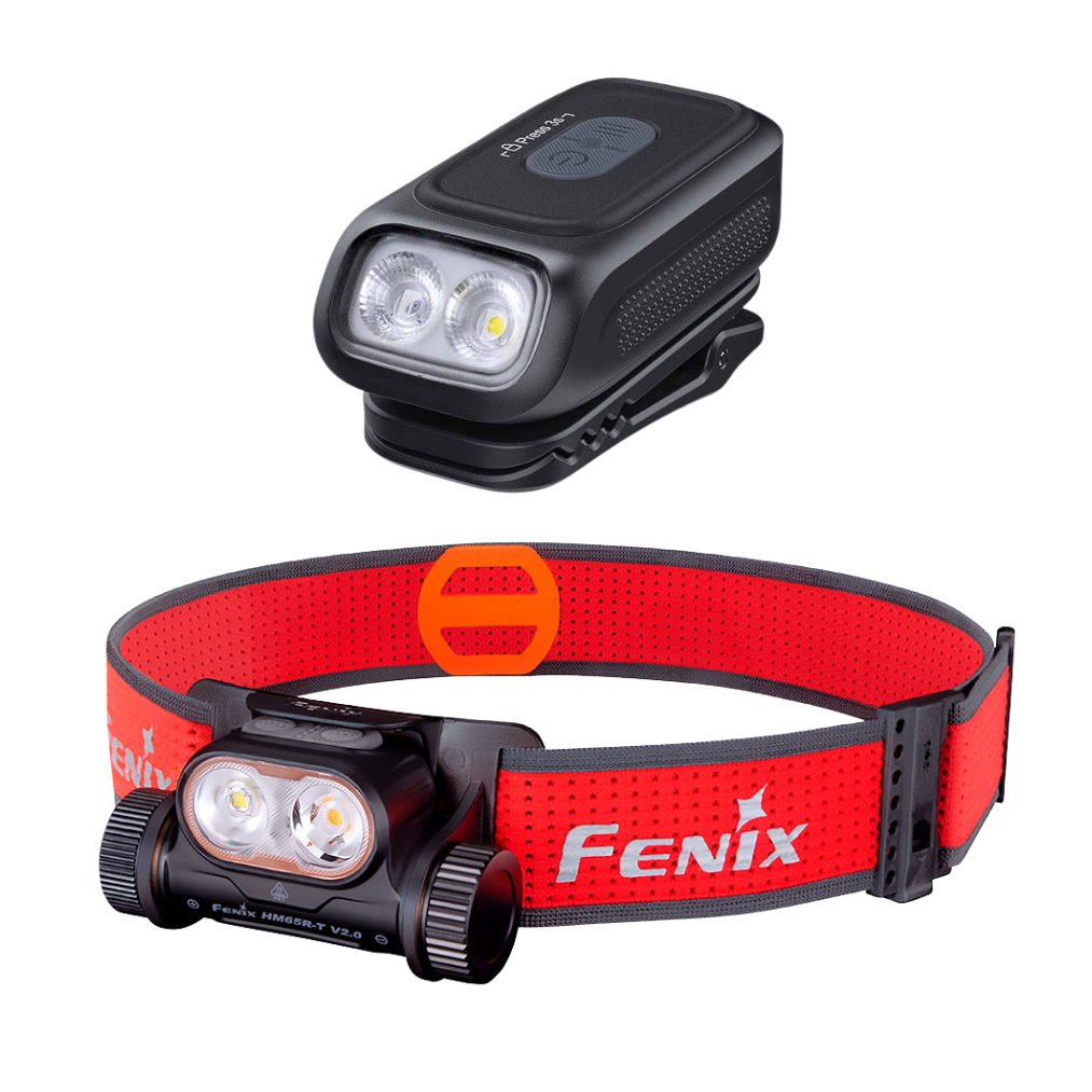 Fenix HM65R-T V2.0 USB LED Headlamp (Max 1600 Lumens) + E04R Kit