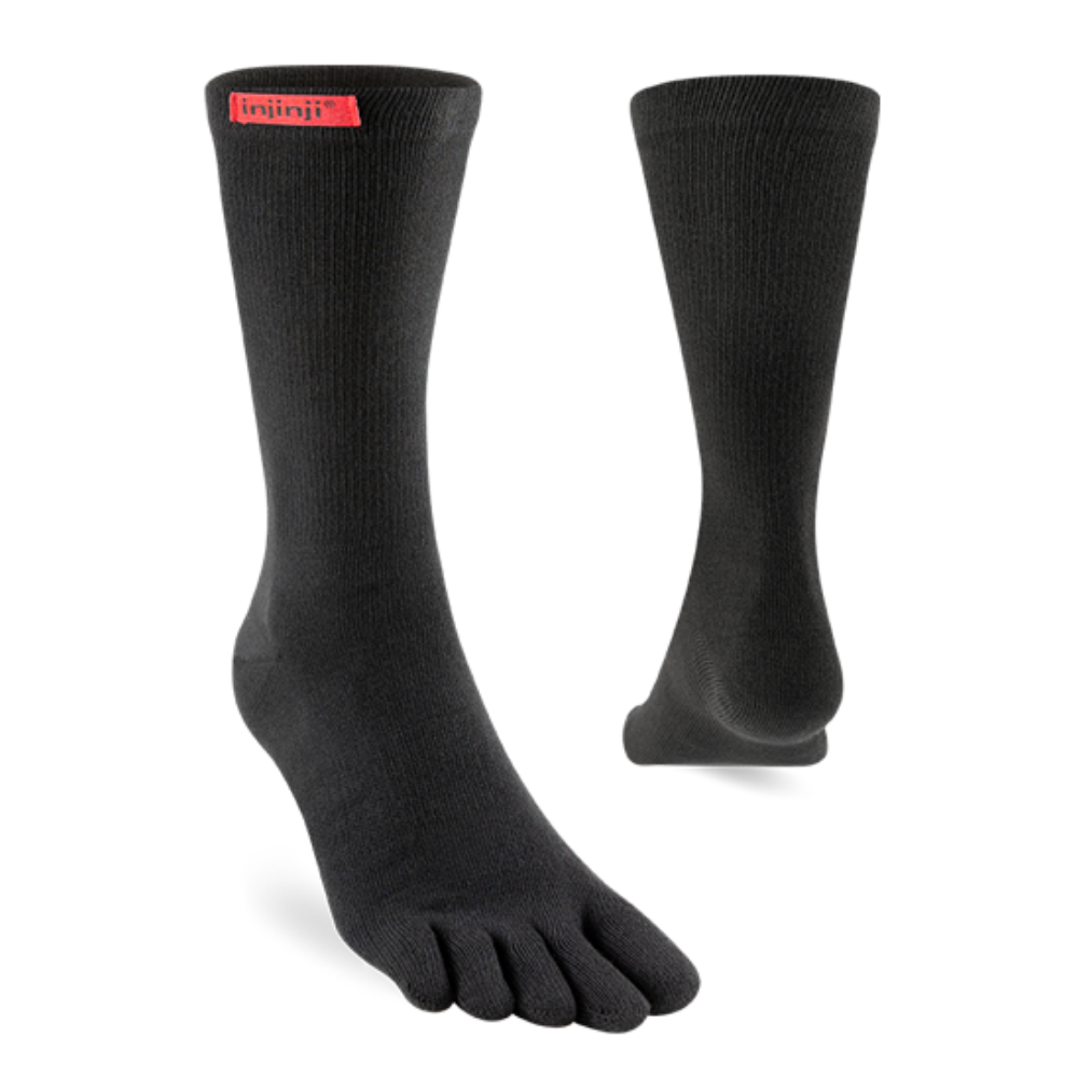 injinji Unisex's Sport Original Weight Crew Socks (052270)