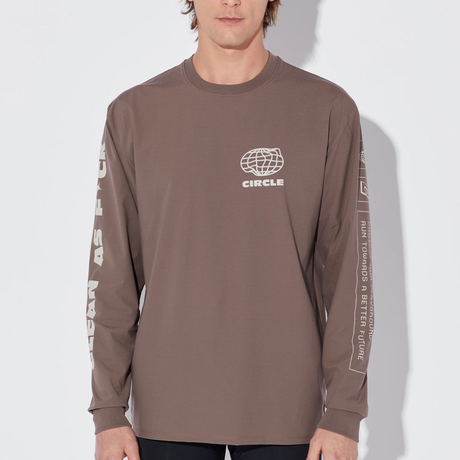 CIRCLE - CIRCLE Unisex Feel Good CAF 2.0 Long Sleeve T-Shirt - Cam2 
