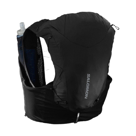 Salomon Unisex's Adv Skin 12 Running Vest (Black/ Ebony) - Cam2