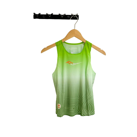 Saucony Women's Sport Vest (Green) - Cam2