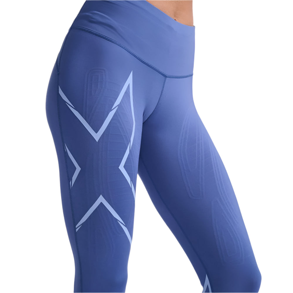 2XU Women s Light Speed Mid Rise Compression Tights MAR HRF 2XU Cam2