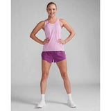 2XU Women's Light Speed Tech Singlet (PTP/WRF) - Cam2