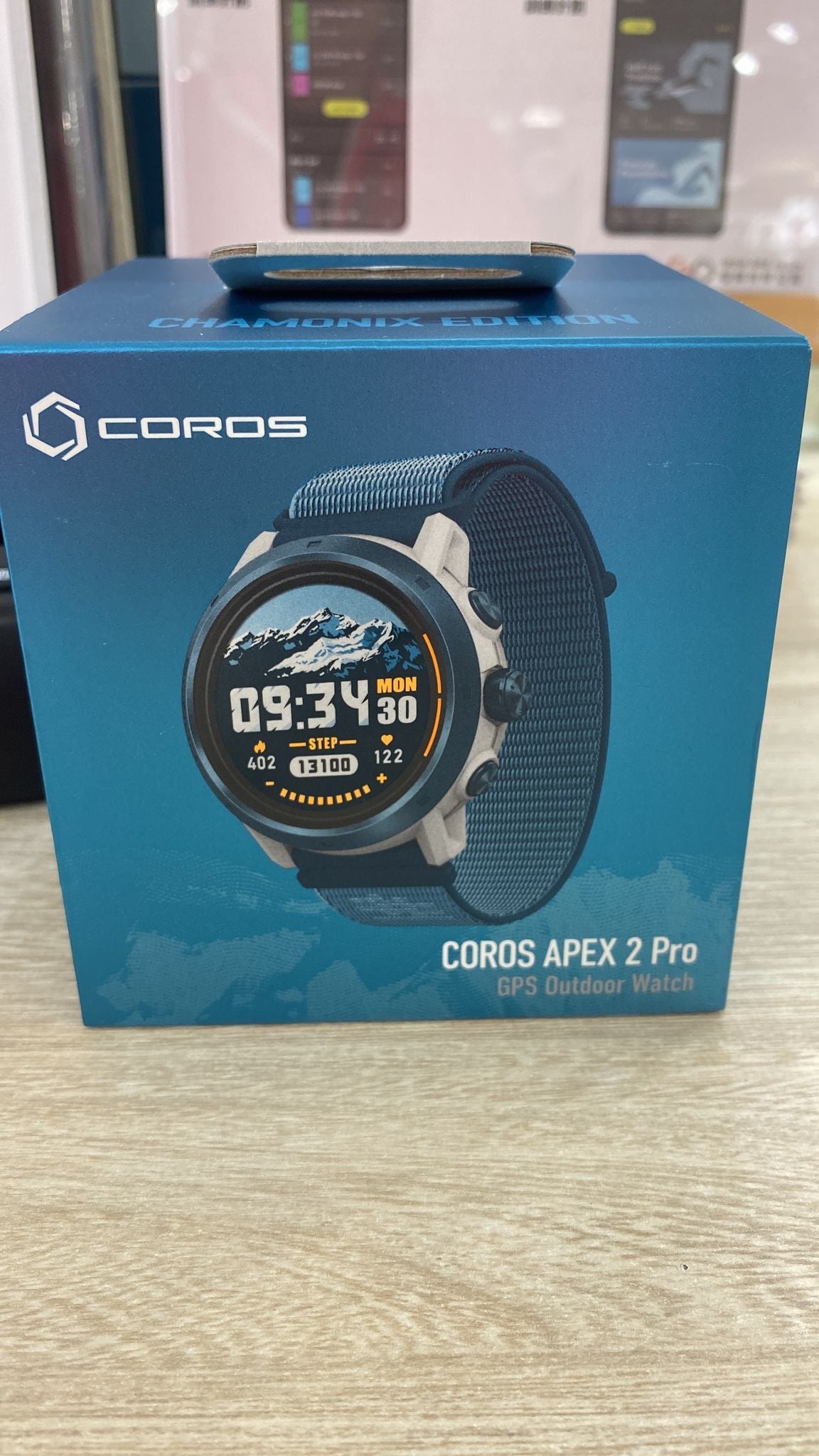 Coros Apex 2 Pro Chamonix Edition Watch, Blue
