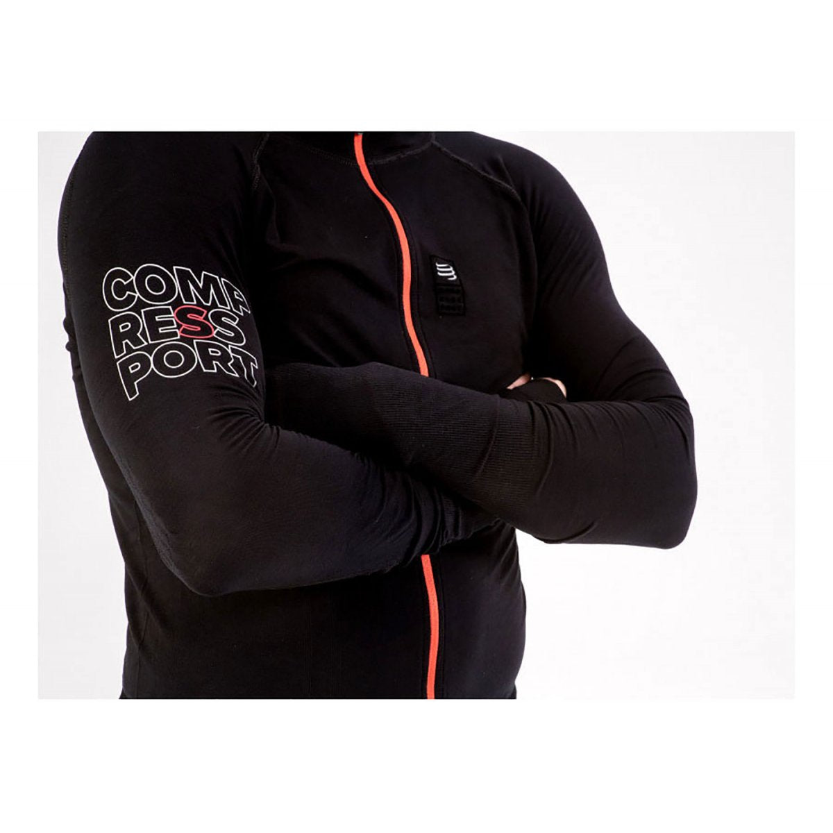 Compressport HD3D Thermo Woodpulp Zip Hoodie