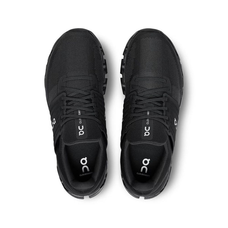 On Men's Cloudswift 3 AD Road Running Shoes (All Black)