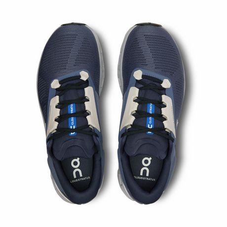On Running - On Men's Cloudstratus 3 Road Running Shoes - Cam2 
