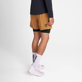 SAYSKY Men's Reflective Pace 2 in 1 Shorts 5"