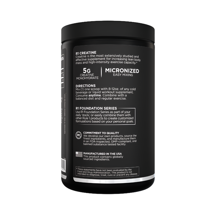 R1 - R1 Creatine Micronized Creatine (75 Servings) - Cam2 