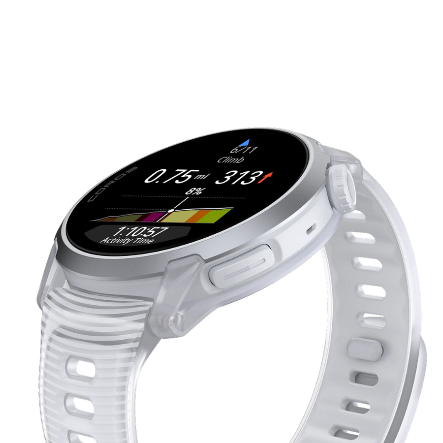 Coros Pace 4 Multisport Watch (Cloud White Silicon Band)
