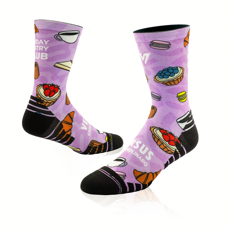 Versus - Versus Friday Pastry Club Active Crew Socks - Cam2 