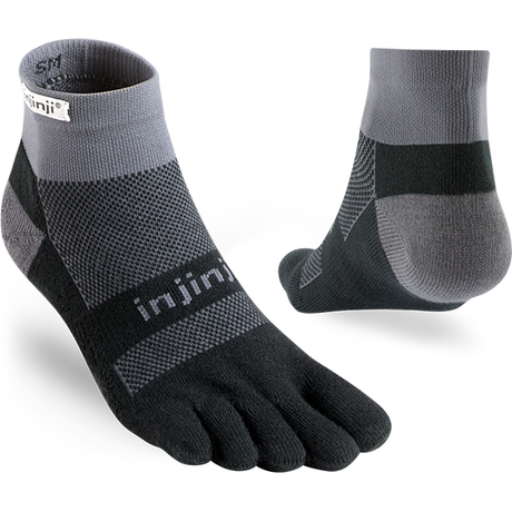 Injinji - injinji Unisex's Run Midweight Mini‑Crew Socks (203230) - Cam2 