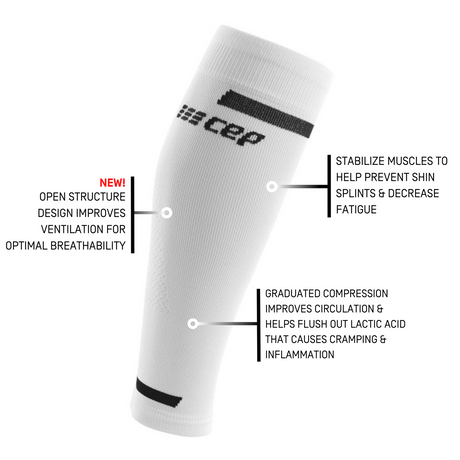 CEP - CEP Women's The Run Calf Sleeves 4.0 - Cam2 