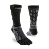 injinji Unisex's Ultra Run Midweight With Padded Toes Crew Socks (401170)