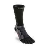 injinji Unisex's Ultra Run Midweight With Padded Toes Crew Socks (401170)