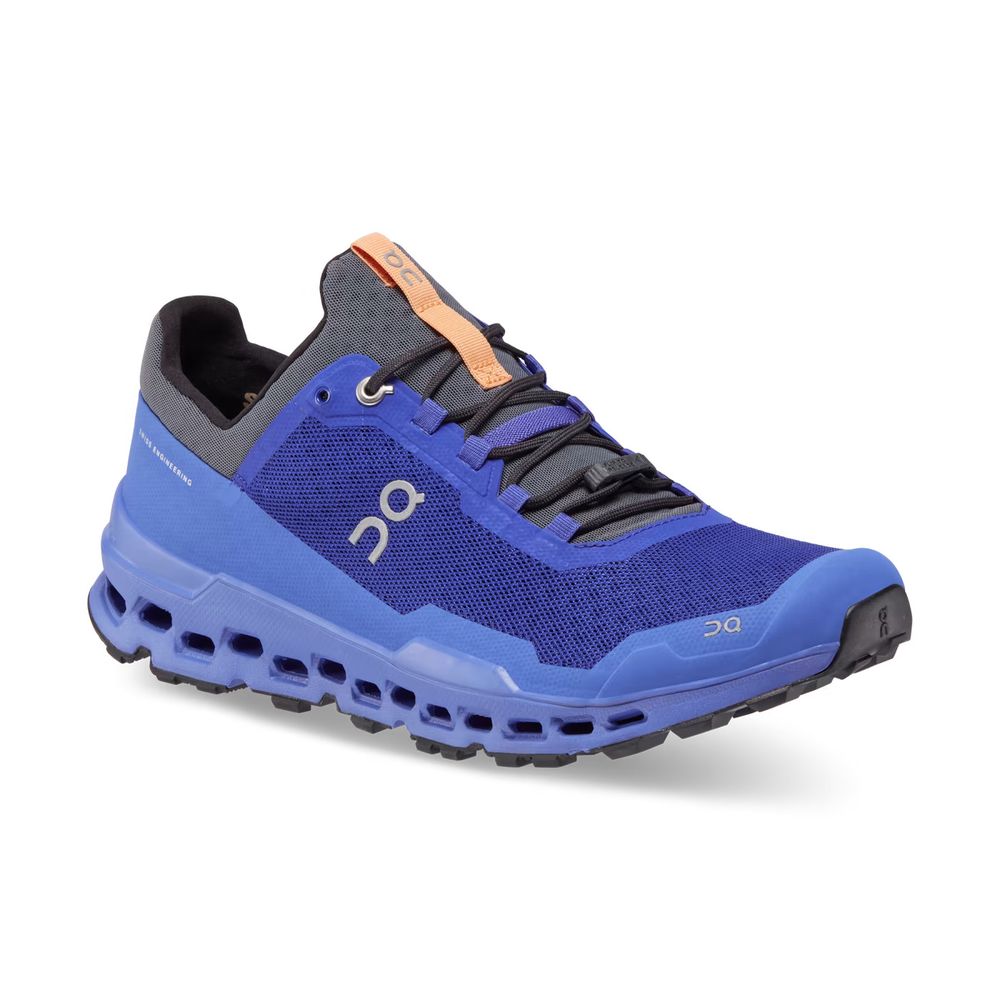 On Men's Cloudultra Trail Running Shoes (Indigo/ Copper)