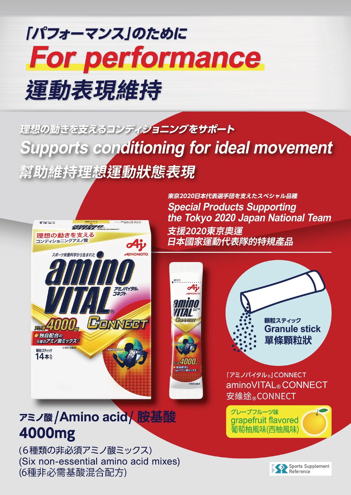 aminoVITAL Connect Joint Support 14P/Box (5.0g)