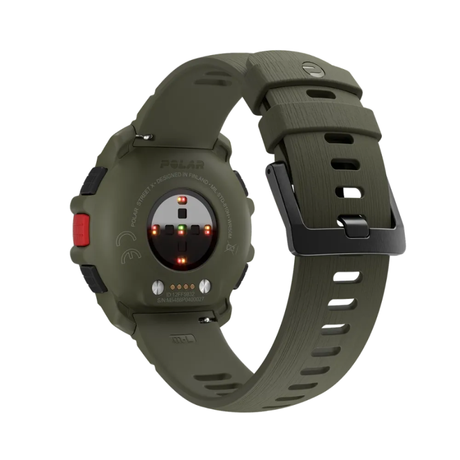 Polar - Polar Street X Premium Multisport Watch (Forest Green) - Cam2 