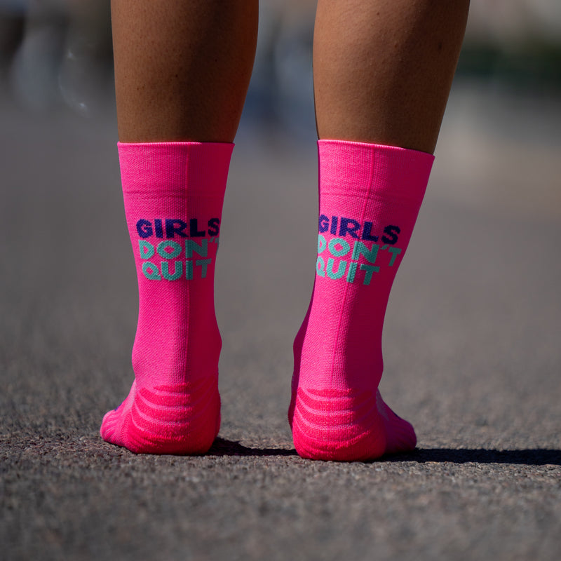 Sporcks Girls Don't Quit Running Socks