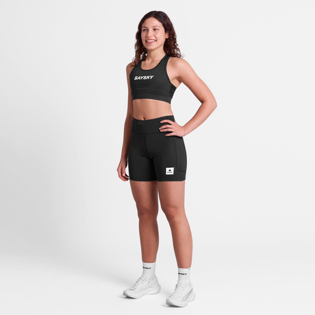 SAYSKY - SAYSKY Women's Zig Zag Combat Sports Bra - Cam2 