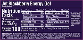 GU Energy Original Sports Nutrition Energy Gel (Jet Blackberry)