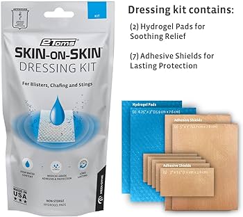 2Toms Skin-on-Skin Dressing Kit For Blister Treatment - Cam2