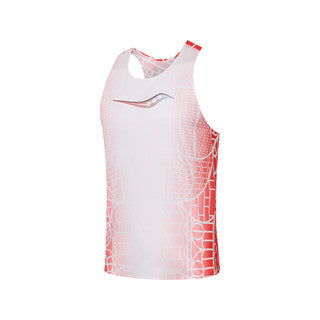 Saucony Women's Sport Vest (Red) - Cam2