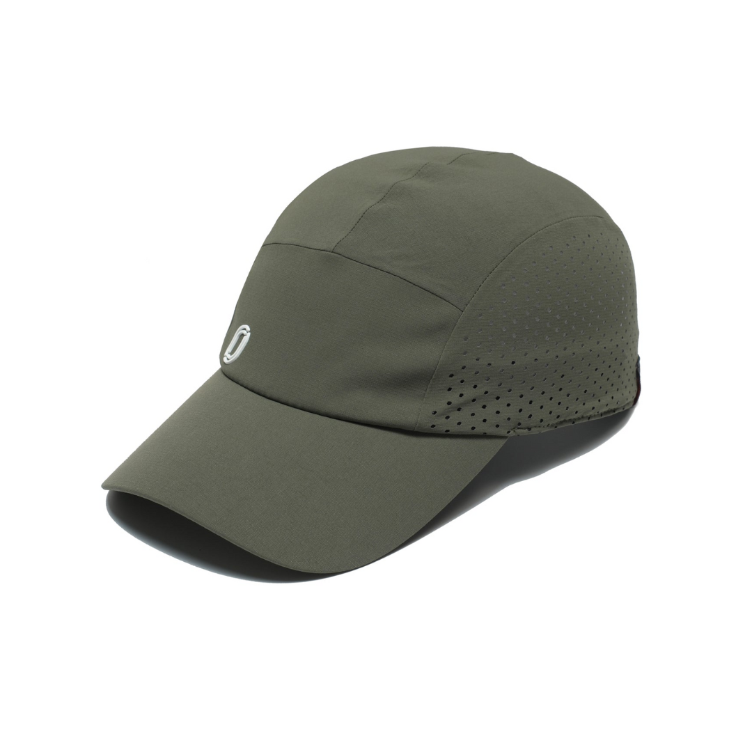 One Running - One Running Performance Running Hat (Olive) - Cam2 