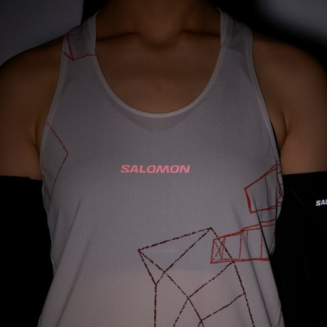 Salomon - Salomon Women's S/Lab Speed Singlet (LC2831800) - Cam2 