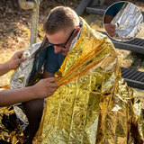 Emergency Rescue Blanket (gold/silver 160cm x 210cm)