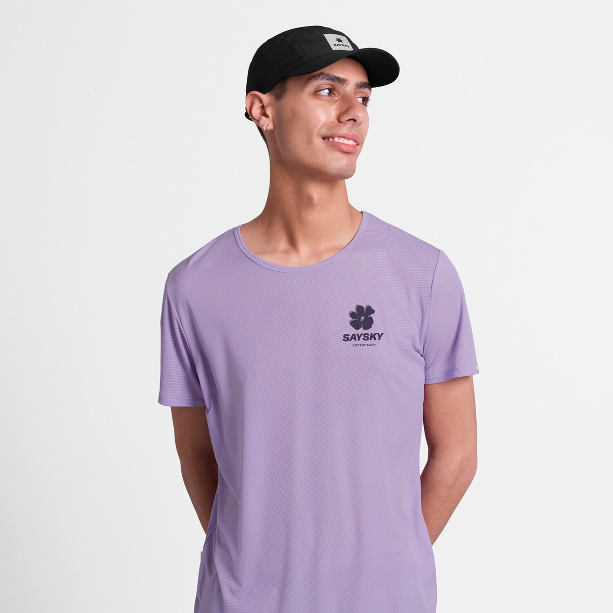 SAYSKY Men's Flower Flow T-shirt