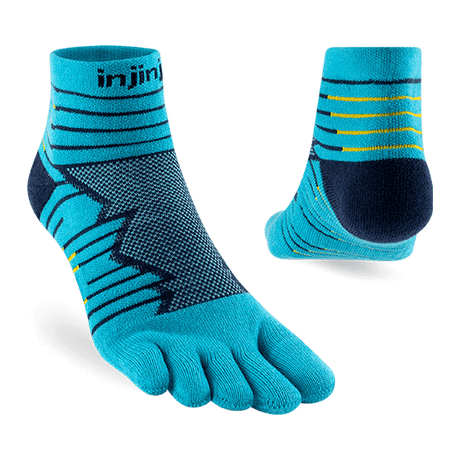 Injinji - injinji Unisex's Ultra Run Mini‑Crew Socks (401130) - Cam2 