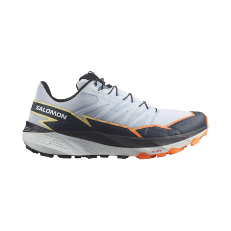 Salomon Men's Thundercross Trail Running Shoes (472952) Heather/ India ink/ Shocking Orange - Cam2