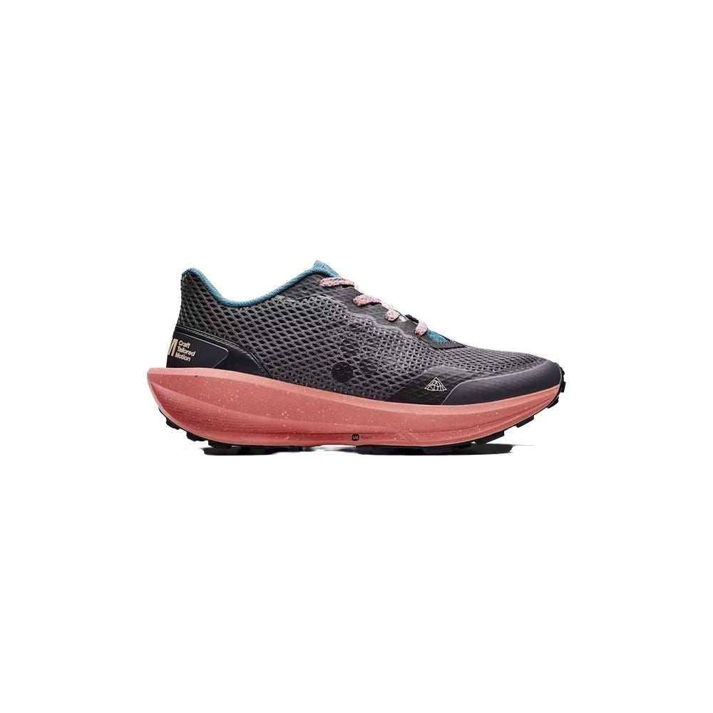 Craft Women's CTM Ultra Trail Running Shoes (Granite-Cora) - Cam2