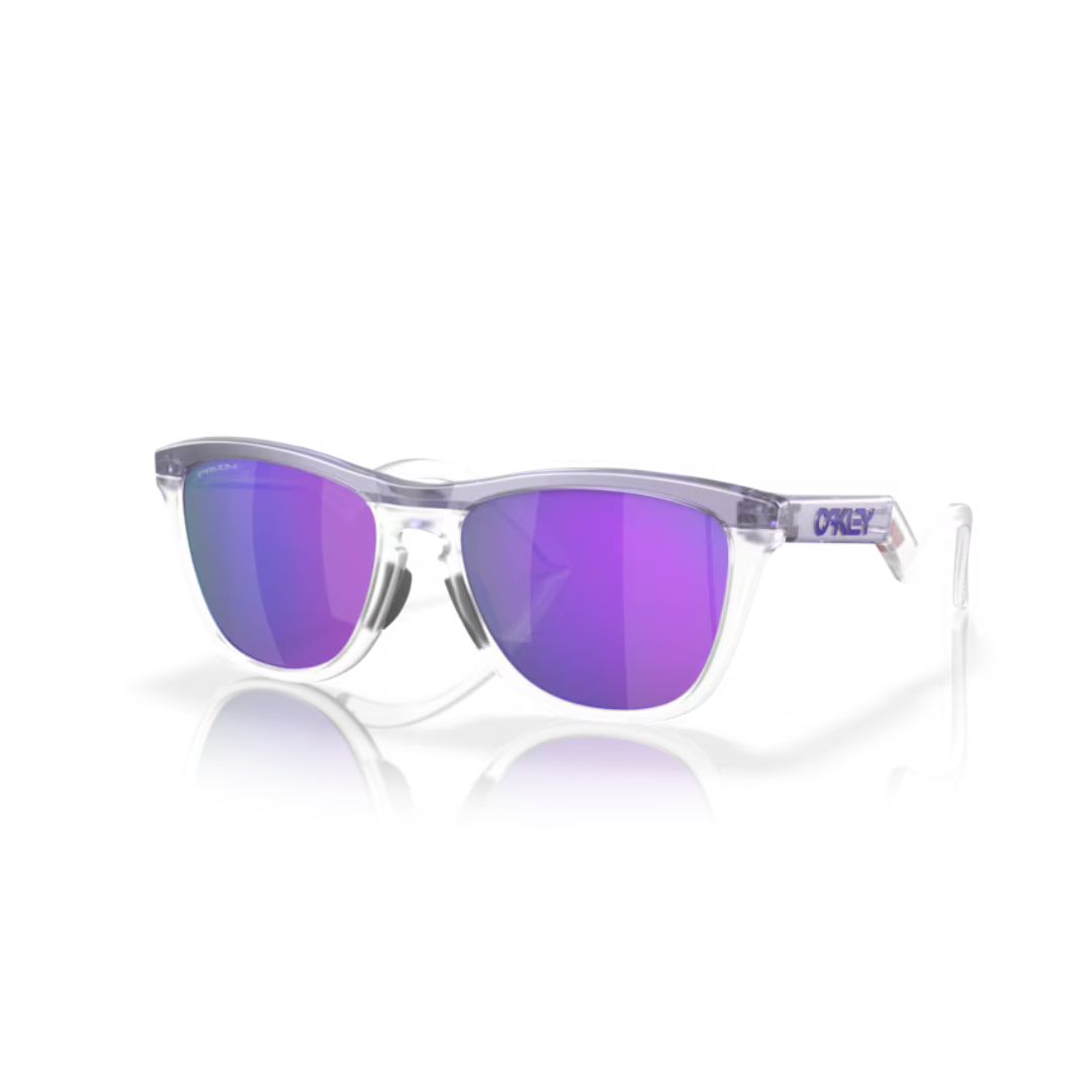 Oakley Frogskins Hybrid Sunglasses (Matte Trans Lilac/Clear
