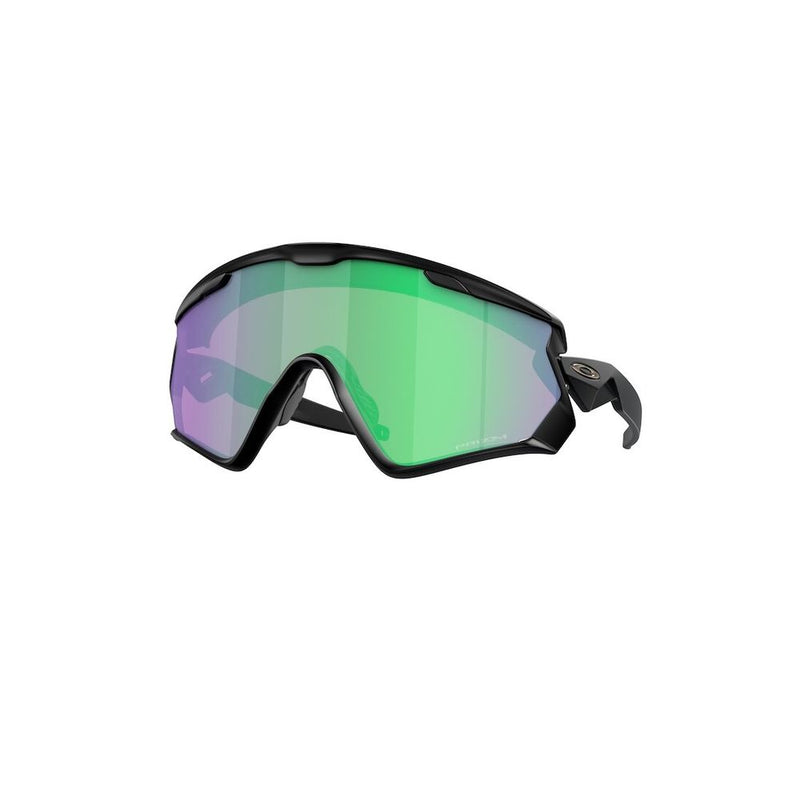 Oakley Wind Jacket 2.0 Sunglasses (Matte Black/Prizm Road Jade) 0OO9418-941828
