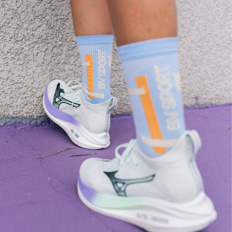 BV Sport - BV Sport Socquette Light Run "Haute" Socks (BALI) - Cam2 