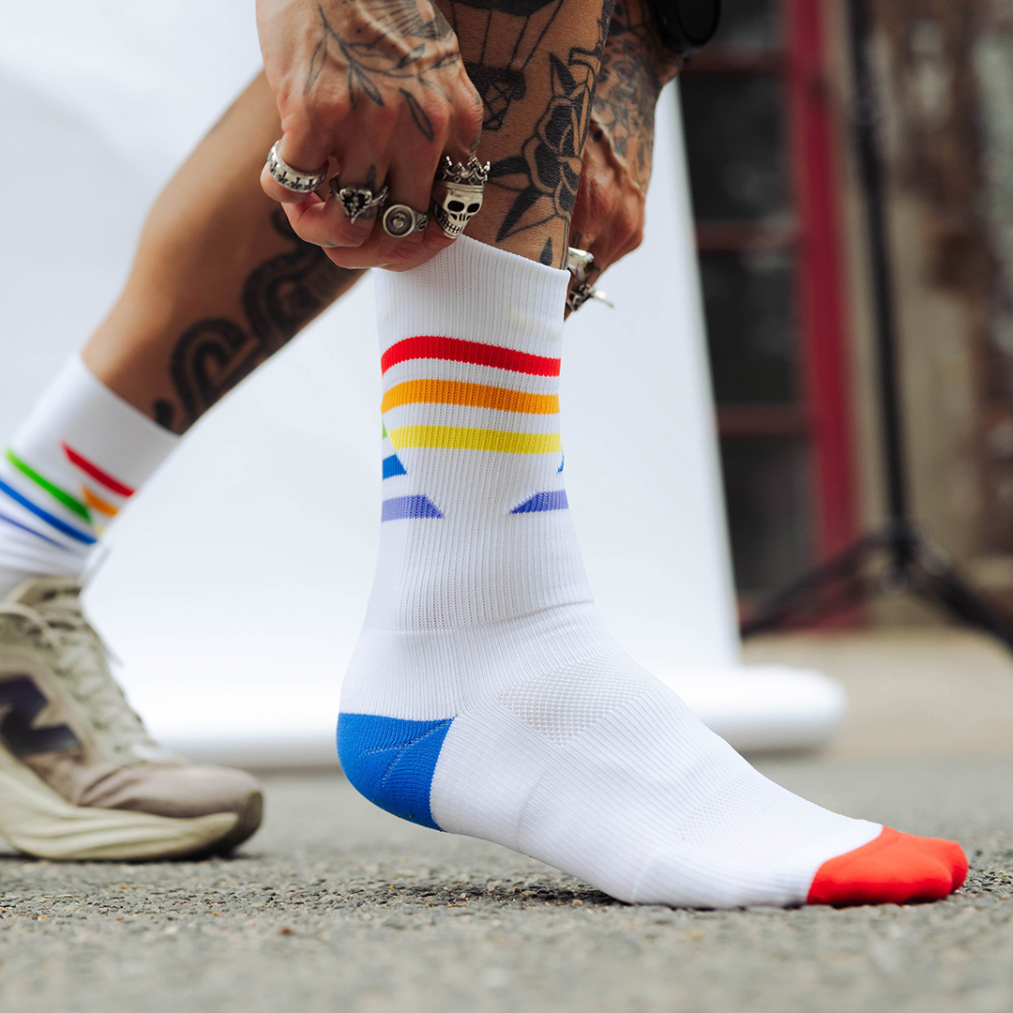 Incylence Unisex's Pride V5 Running Socks