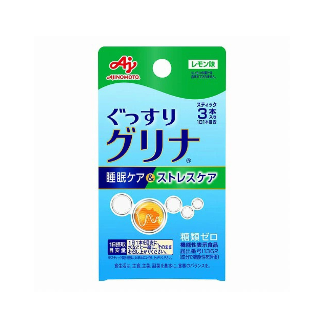 Ajinomoto Glyna For Sleep & Stress 3P