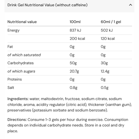 Amacx - Amacx Drink Gel 60ml - Cam2 
