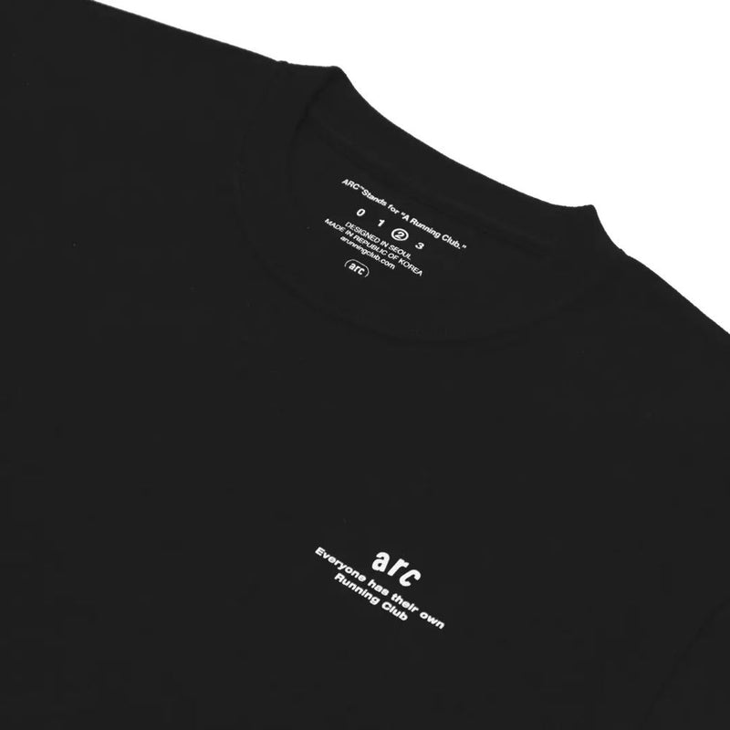 ARC Arch Logo SS T-Shirt (Black) - Cam2 越野跑用品專門店