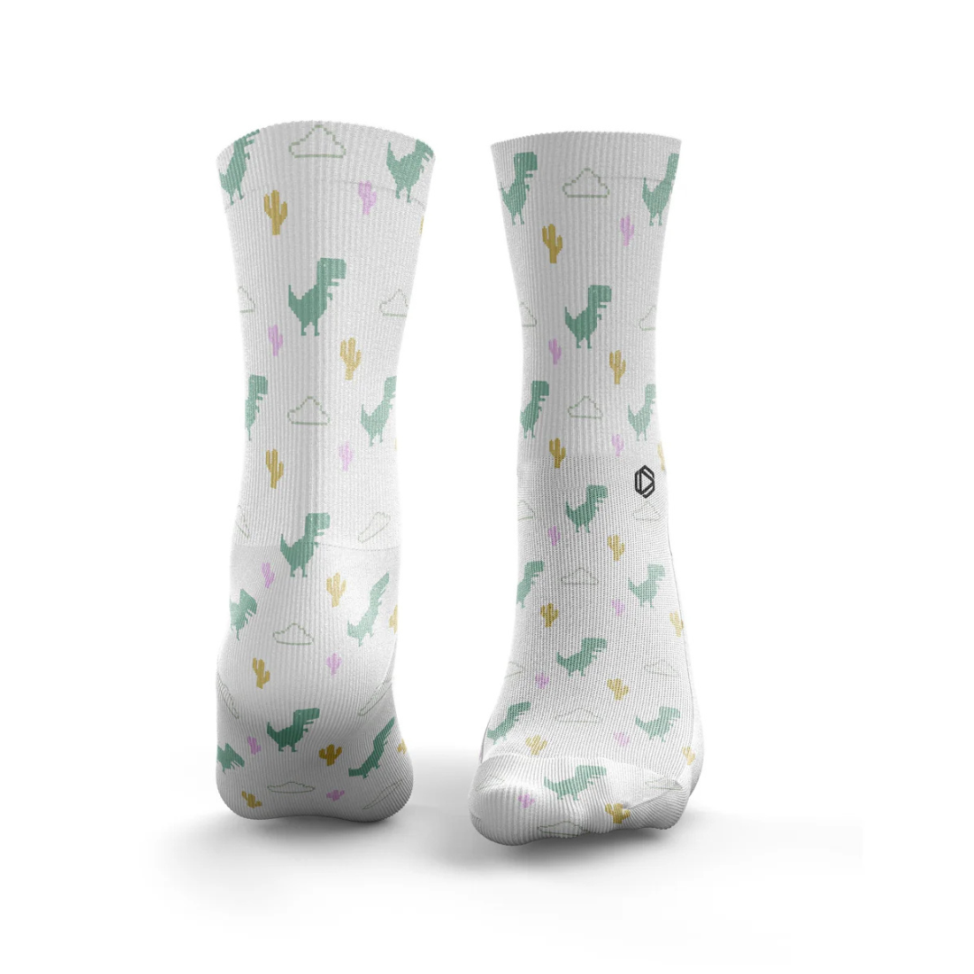 HEXXEE Men's Baby Dinosaur Socks