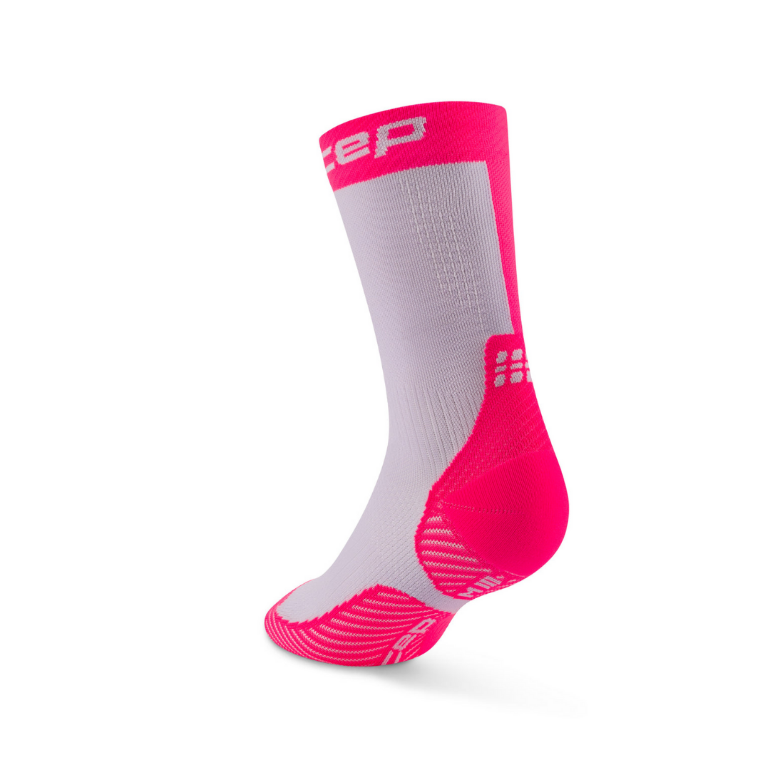 CEP Women's The Core Run Edt. Half & Half Compression Mid Cut Socks 5.0