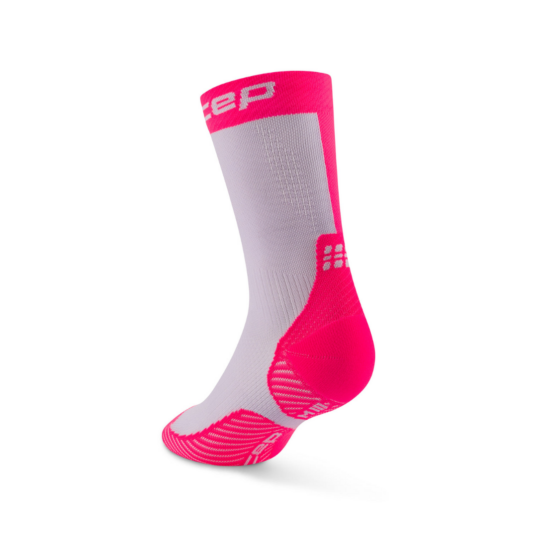 CEP Men's The Core Run Edt. Half & Half Compression Mid Cut Socks 5.0