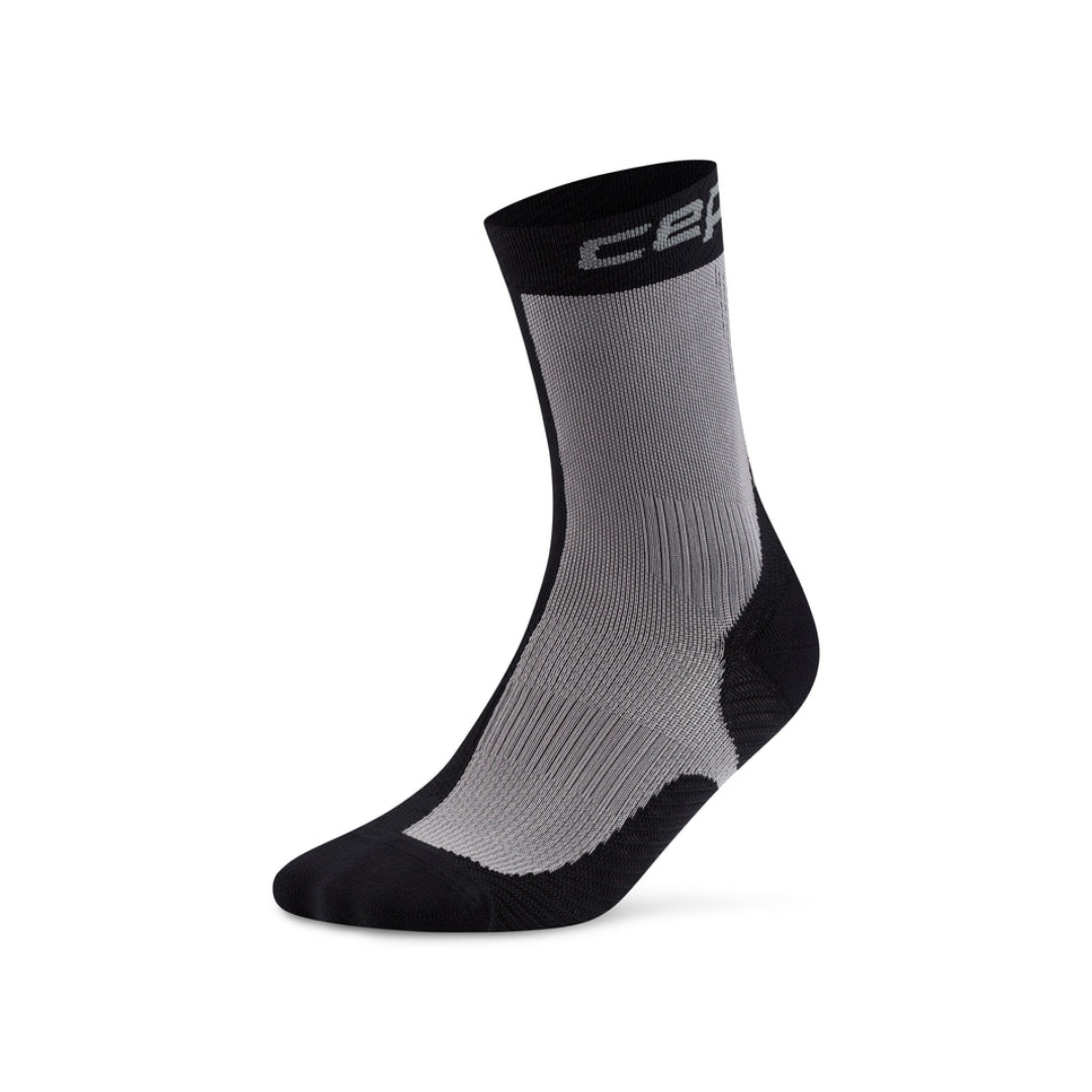 CEP Men's The Core Run Edt. Half & Half Compression Mid Cut Socks 5.0